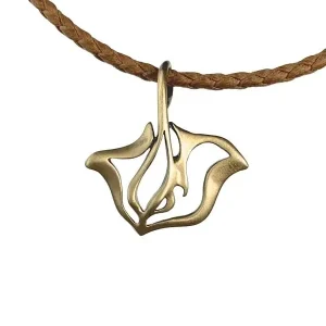 Big Blue by Roland St John Bronze Pendants - "Ray" Stingray Sofort Bestellen