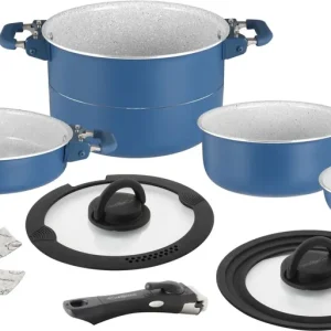 Abverkauf Brunner Topfset Carezza Magnetogrip 7+1 24 cm
