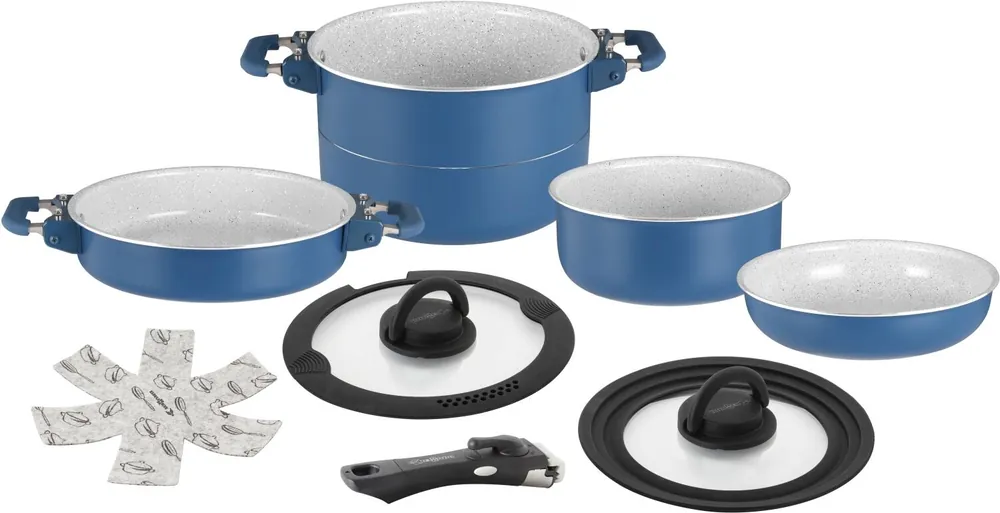 Abverkauf Brunner Topfset Carezza Magnetogrip 7+1 24 cm