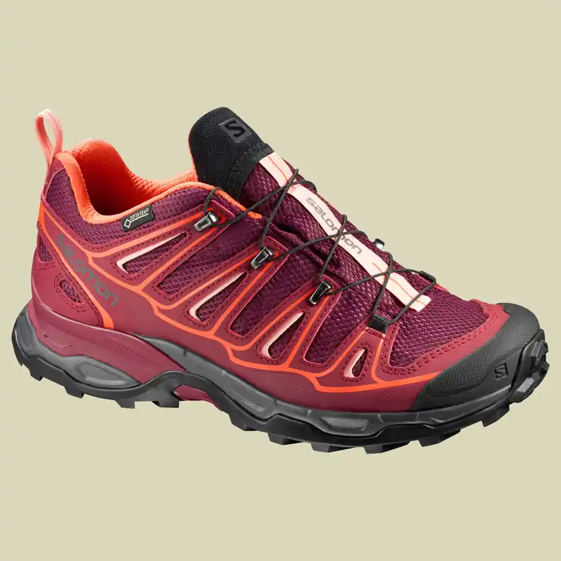 Salomon X Ultra 2 GTX Women Größe UK 4,5 Farbe grey denim/deep blue/melon bloom Saisonangebot
