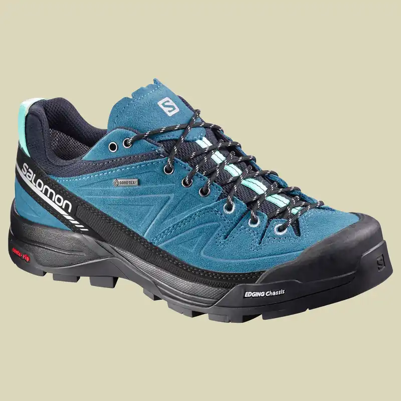 Salomon X Alp LTR GTX Women Größe UK 4 Farbe fog blue/deep blue/bubble blue Mega-Angebot