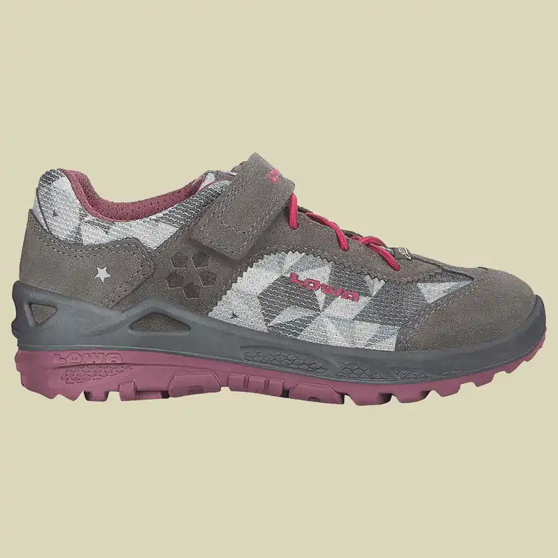 Neue Ware Lowa Milla GTX Lo Kids Größe 27 Farbe graphit/beere