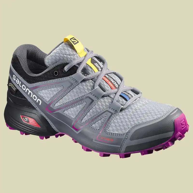 Salomon Speedcross Vario GTX Women Größe UK 4,5 Farbe light onix/black/deep dalpha Finale Aktion