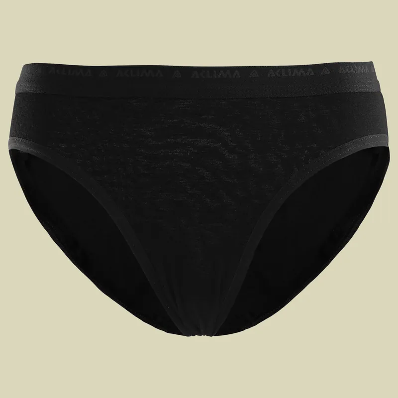 Aclima LightWool Briefs Women Größe S Farbe jet black Mega-Angebot