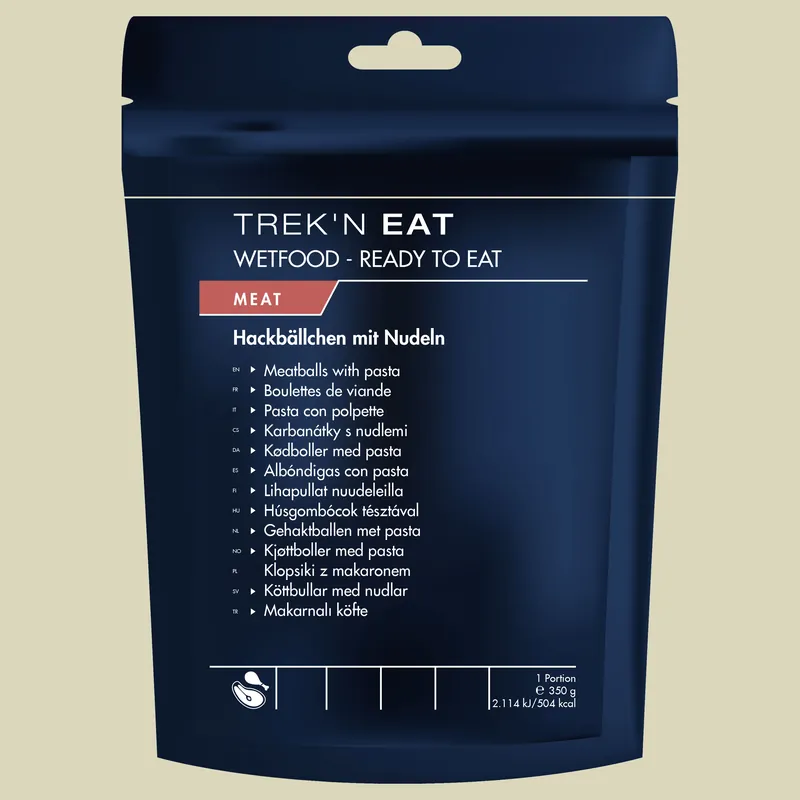 Sonderangebot Trek'n Eat Hackbällchen mit Nudeln-RTE one size 350g