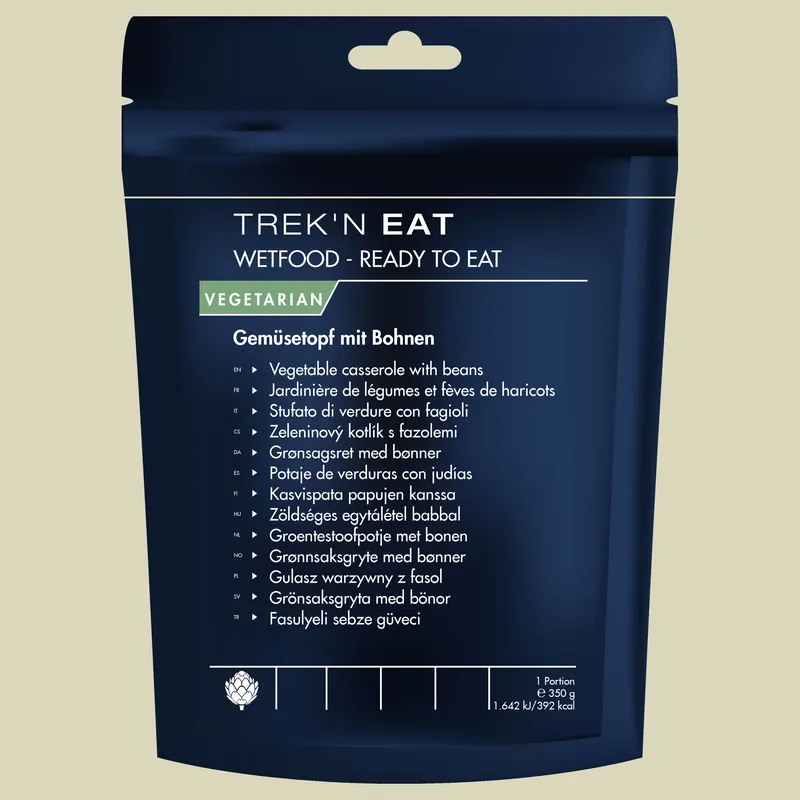 Trek'n Eat Gemüseeintopf mit Bohnen-RTE one size - 350g Top-Seller