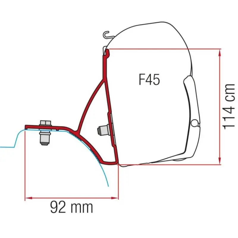 Fiamma Markisen - Adapter Kit Renault Trafic ab 2015 Top-Angebot