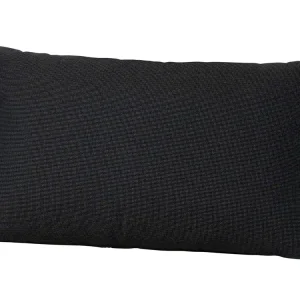 Heißes Angebot Madison Luxe Rib Black 60 x 40 cm Loungekissen - Rückenkissen